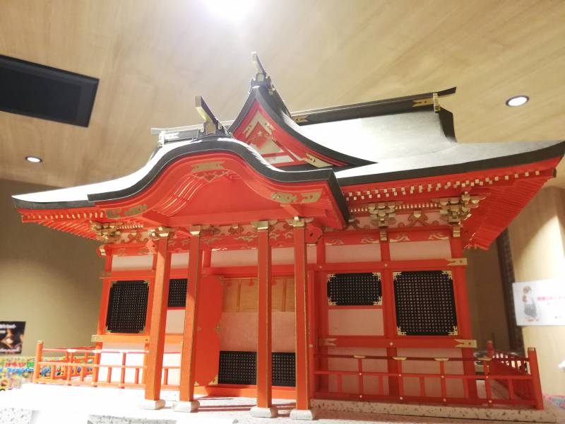 山鹿灯篭の護国神社がお目見えしました！ ～ 山鹿平山温泉　旅館善屋通信vol.59